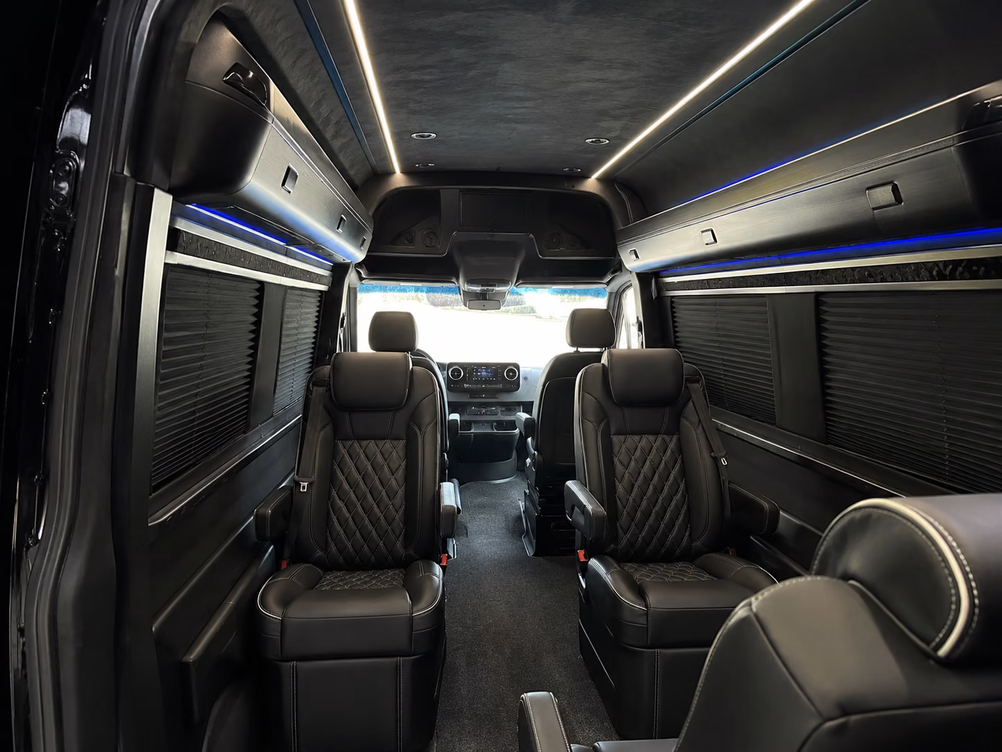 20 passenger sprinter van inside