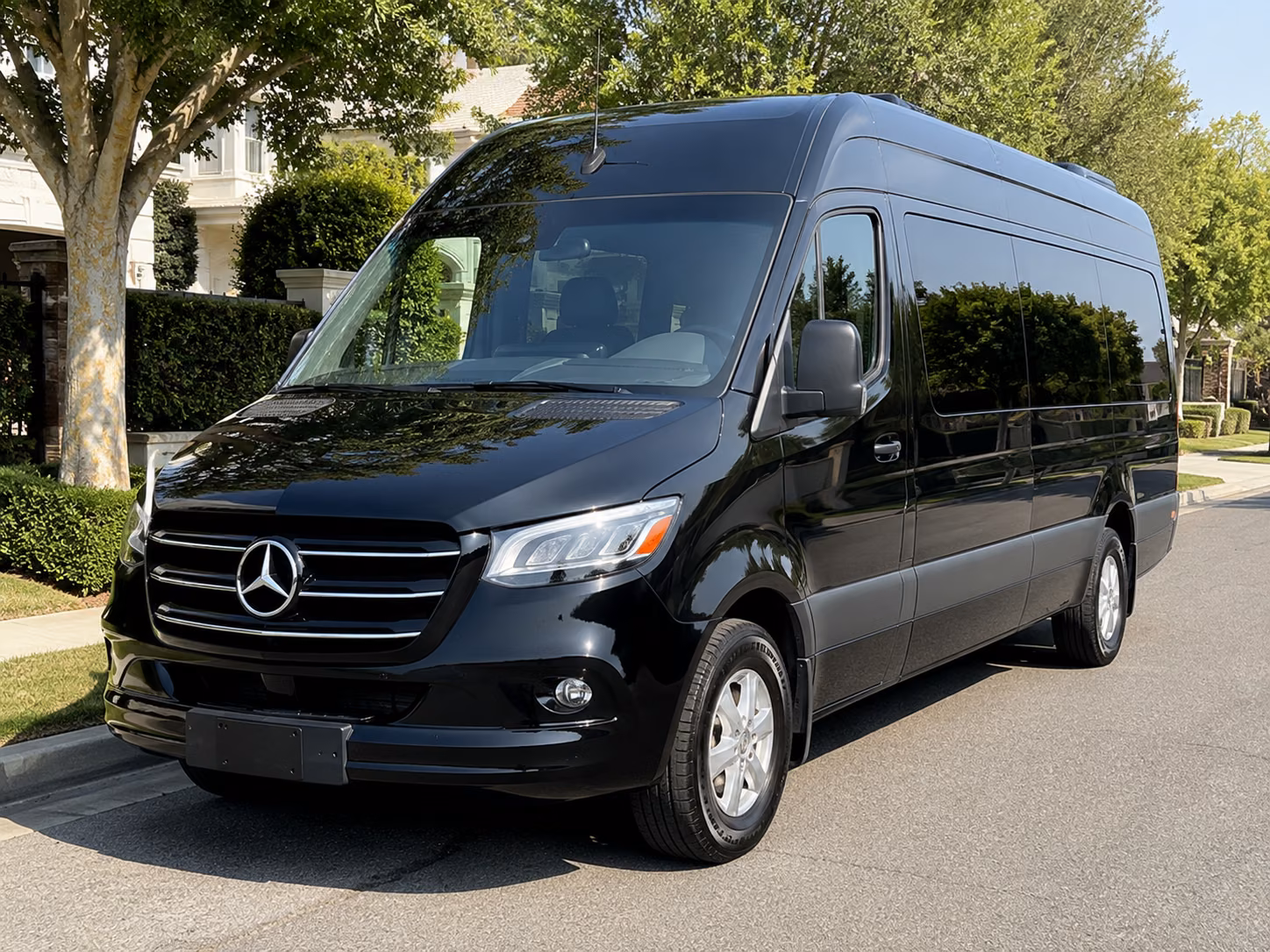 conference and convention attendee sprinter van transportation in daly city