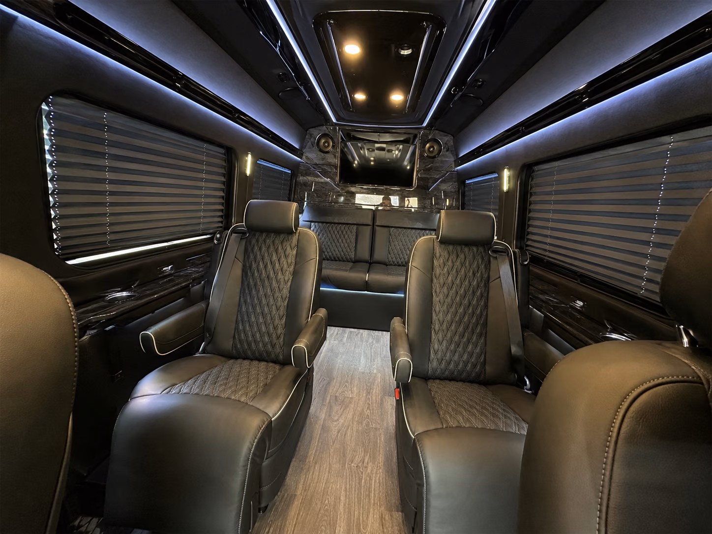 daly city 15 passenger sprinter van interior