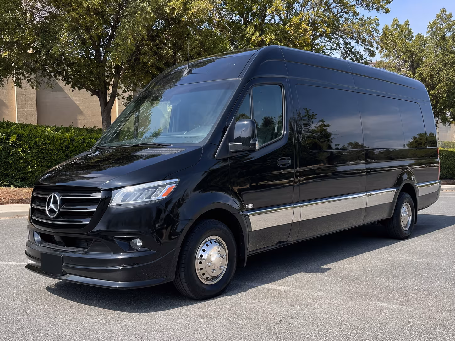daly city wedding sprinter van rental